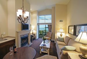 Aprilanne's new "home-away-from-home" - enjoy the casual coastal elegance of the delux guest room accomdations at the Oceano Hotel & Spa, Half Moon Bay, CA